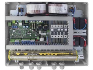 CENTRALE DI COMANDO CON UPS PER QUATTRO DISSUASORI H 500