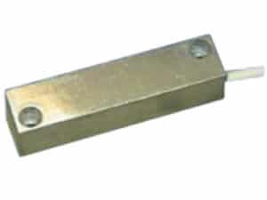 SENSORE SISMICO AUTONOMO IN METALLO A VISTA DA ESTERNO PER