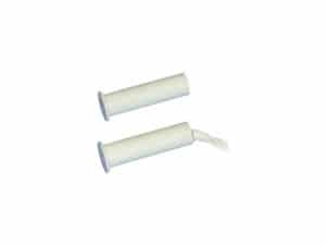 CONTATTO MAGNETICO DA INCASSO IN PLASTICA BIANCA PER