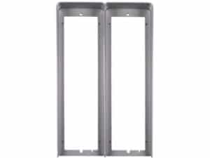 VISIERA IN ALLUMINIO PER PULSANTIERA CON 6 MODULI SU 3 FILE