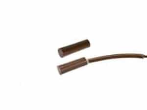 CONTATTO MAGNETICO DA INCASSO IN PLASTICA MARRONE PER
