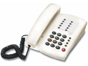 TELEFONO STANDARD CON VIVAVOCE BIANCO