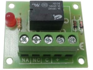 SCHEDA CON UNA USCITA 24V 1Ah