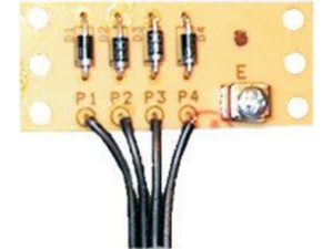 MODULO A 4 DIODI x PULSANTIERE