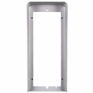 VISIERA IN ALLUMINIO PER PULSANTIERA CON 2 MODULI VERTICALI