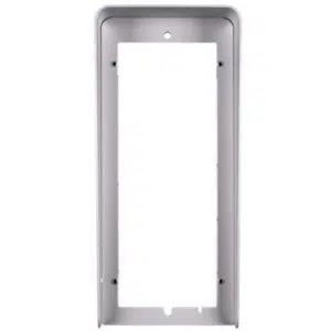 VISIERA IN ALLUMINIO PER PULSANTIERA CON 2 MODULI VERTICALI