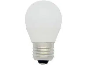 LAMPADINA LED A SFERA TRASLUCIDA E27 LUCE CALDA 4W 220V