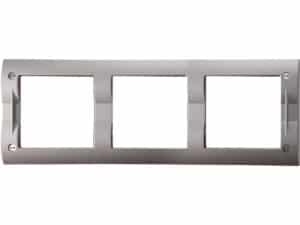 CORNICE PULSANTIERA PER 3 MODULI ORIZZONTALI O VERTICALI