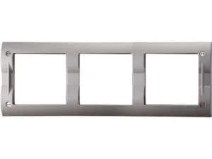 CORNICE PULSANTIERA PER 3 MODULI ORIZZONTALI O VERTICALI