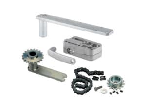 SBLOCCO PER MOTORE INTERRATO CON LEVA PERSONALIZZATA PER