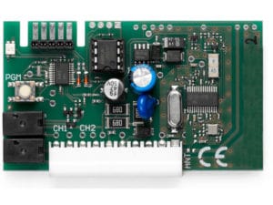 RICEVENTE RADIO DA INNESTO 2 CANALI ROLLING CODE 433 Mhz