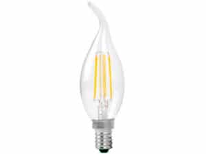 LAMPADINA LED A COLPO DI VENTO A FILAMENTO E14