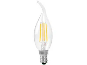 LAMPADINA LED A COLPO DI VENTO A FILAMENTO E14