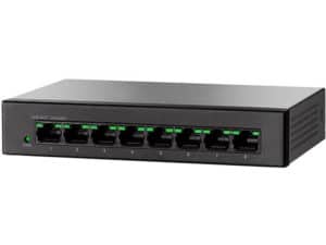 SWITCH 8 PORTE POE GIGABIT
