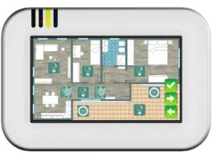 TASTIERA SERIALE TOUCHSCREEN CON MICRO SD