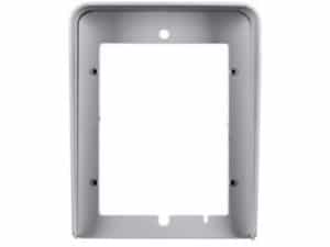 VISIERA IN ALLUMINIO PER PULSANTIERA CON 1 MODULO VERTICALE