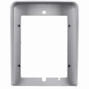 VISIERA IN ALLUMINIO PER PULSANTIERA CON 1 MODULO VERTICALE