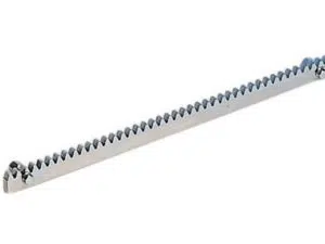 CREMAGLIERA ZINCATA 30x8x1000 mm MODULO M4 CON DISTANZIALI
