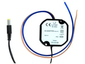 ALIMENTATORE 12V 1,5Ah STABILIZZATO RESINATO