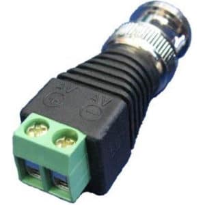 CONNETTORE BNC MASCHIO A MORSETTI