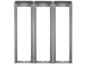 VISIERA IN ALLUMINIO PER PULSANTIERA CON 9 MODULI SU 3 FILE