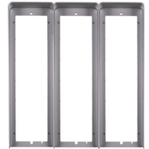 VISIERA IN ALLUMINIO PER PULSANTIERA CON 9 MODULI SU 3 FILE