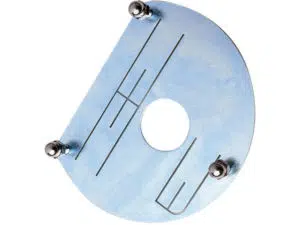 CONTROPIASTRA PER COLONNINE
