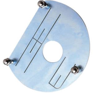 CONTROPIASTRA PER COLONNINE