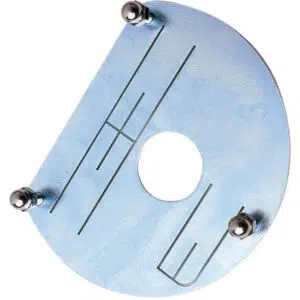 CONTROPIASTRA PER COLONNINE