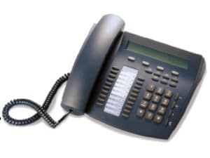 TELEFONO POSTO OPERATORE CON DISPLAY E VIVAVOCE NERO