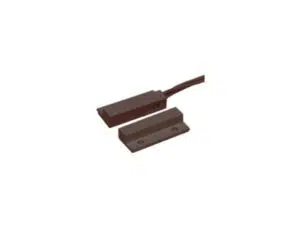 MINI CONTATTO MAGNETICO A VISTA IN PLASTICA MARRONE PER