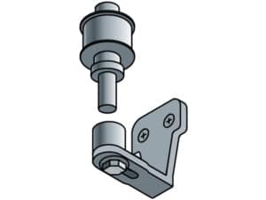 GANCIO DI CHIUSURA SUPERIORE PER SERRATORE PERSIANA