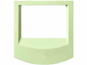 MASCHERINA CORNICE MONITOR VERDE SPRING