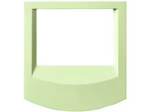 MASCHERINA CORNICE MONITOR VERDE SPRING