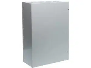 CONTENITORE METALLICO GRANDISSIMO PER ALIMENTATORE E MODULI
