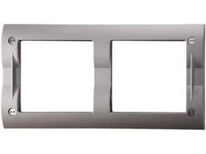 CORNICE PULSANTIERA PER 2 MODULI ORIZZONTALI O VERTICALI