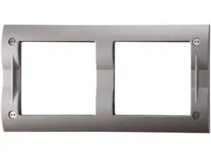 CORNICE PULSANTIERA PER 2 MODULI ORIZZONTALI O VERTICALI