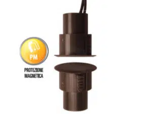 CONTATTO MAGNETICO ANTIMASCHERAMENTO DA INCASSO IN PLASTICA