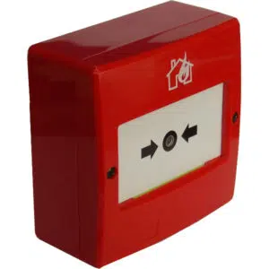 PULSANTE ALLARME INCENDIO INDIRIZZATO CON ISOLATORE DI