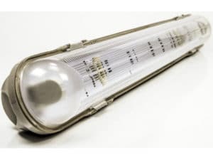 CORPO PLAFONIERA VUOTA A TENUTA STAGNA PER 1 TUBO DA 120 cm