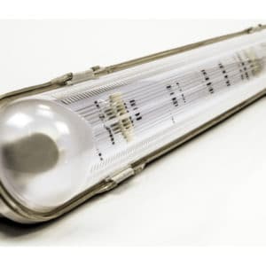 CORPO PLAFONIERA VUOTA A TENUTA STAGNA PER 1 TUBO DA 150 cm