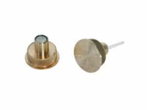 CONTATTO MAGNETICO DA INCASSO IN OTTONE PER SERRAMENTI IN