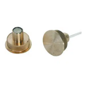 CONTATTO MAGNETICO DA INCASSO IN OTTONE PER SERRAMENTI IN