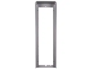 VISIERA IN ALLUMINIO PER PULSANTIERA CON 3 MODULI VERTICALI