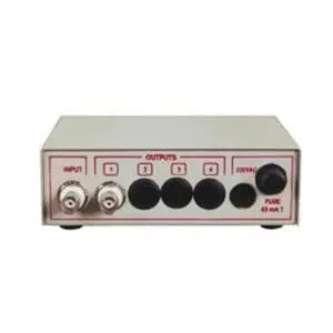 DISTRIBUTORE VIDEO CON AMPLIFICATORE VIDEO EQUALIZZATO 1