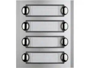 MODULO TASTI 4+4 PULS.