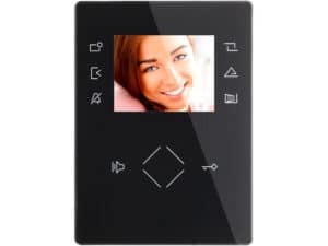 MONITOR NERO VIVAVOCE IP DA PARETE SLIM LCD