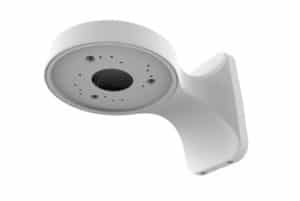 STAFFA SUPPORTO E GIUNZIONE PER TELECAMERA SFERICA A PARETE