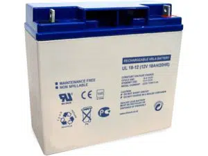 BATTERIA ERMETICA RICARICABILE 12V 17Ah