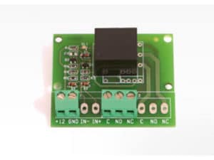 SCHEDA A 1 RELE' 12V 1Ah